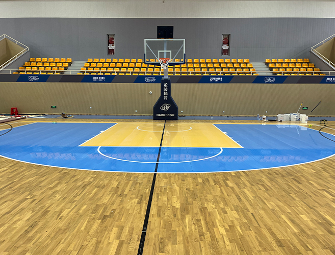 篮球馆运动木地板翻新