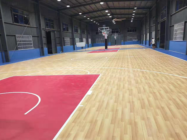 篮球馆木地板翻新