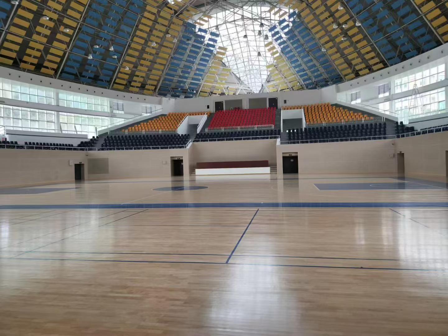 篮球馆木地板翻新