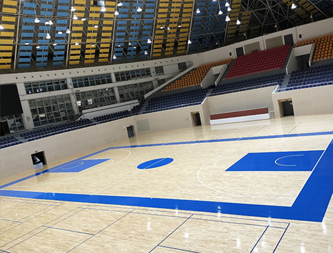 篮球馆木地板翻新