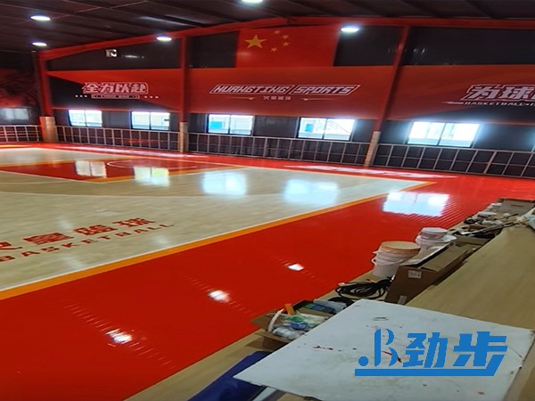 篮球馆运动木地板翻新